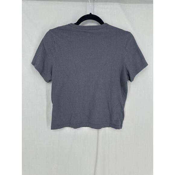 Abercrombie Fitch Top Womens Small Gray Jimi Hendrix Graphic Baby Tee Music Band - Picture 3 of 7